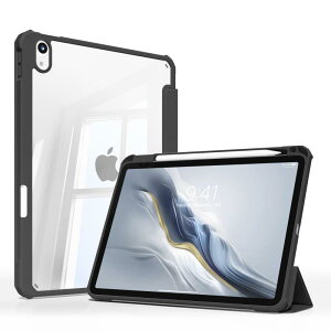 JKSML iPad Air 11�C���` �P�[�X M3 (2025) / M2 (2024) / iPad Air��5/4���� (2022/2020) 10.9�C���`��p|�o�b�N�X���������o�b�N�J�o�[ |Apple Pencil Pro/USB-C/2n