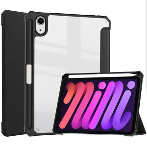 yNINKIziPad Mini 7 P[X yz_[ O܂X^h I[gX[v/EFCN TPU+PUU[ \tgJo[ ^ubgP[X wʓ ϏՌ y h~ C菝h~ Sʕی ipad mini 7
