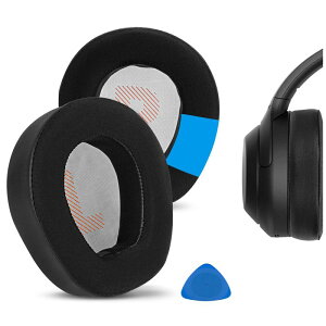 Geekria �C���[�p�b�h Sport �݊��� �p�b�h �W�F�C�r�[�G�� JBL Quantum ONE Wireless �w�b�h�z���ɑΉ� �p�b�h �C���[/�C���[�J�b�v ��p�W�F�� (�u���b�N)