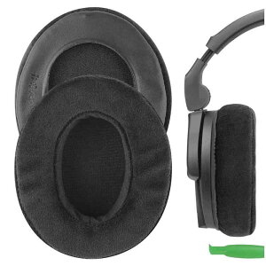 Geekria �C���[�p�b�h Comfort �݊��� �p�b�h �[���n�C�U�[ Sennheiser PC350, HD280 PRO, Urbanite XL �w�b�h�z���ɑΉ� �p�b�h �C���[/�C���[�J�b�v (�x���A/�u���b�N)