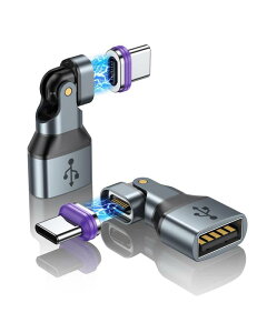 AUFU USB Type C }Olbg ϊA_v^ 16Pin 180°] L^ OTGΉ ϊRlN^y18WE2Zbgz USBAIX-USBCX OTGA_v^ 3A}[d f[^]Ή Ў葀 ^Cvc@Ή