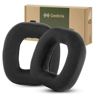 Geekria �C���[�p�b�h Comfort �݊��� �p�b�h ���W�N�[�� Logitech Astro A50 Gen 3 �w�b�h�z���ɑΉ� �p�b�h �C���[/�C���[�J�b�v �x���A (��)
