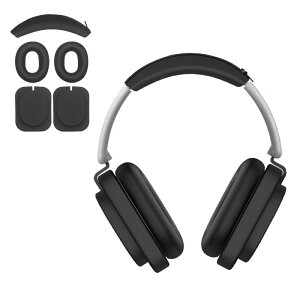 umvowuxa For Nothing Headphone (1)��p �w�b�h�t�H���ی�J�o�[ ���E���h�~ �􂦂� �C���[�p�b�h/�C���[�J�b�v/�w�b�h�o���h �ی�J�o�[(�u���b�N)