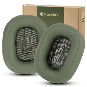 Geekria �C���[�p�b�h Elite�݊��� �p�b�h �A�b�v�� Apple AirPods MAX (A2096)/ MAX2 (A3184) �w�b�h�z���ɑΉ� �p�b�h �C���[/�C���[�J�b�v �����X�L�� (��)