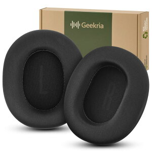 Geekria �C���[�p�b�h Comfort�݊��� �p�b�h Baseus D05 �w�b�h�z���ɑΉ� �p�b�h �C���[/�C���[�J�b�v ���b�V���t�@�u���b�N (��)