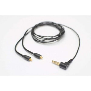 WiseTech NOBUNAGA Labs MMCX�R�l�N�^�Ή����P�[�u�� TR-SE3 �u���b�N