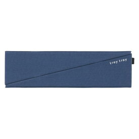 サンスター文具(Sun-Star Stationery) ペンケース トレー型 トレイトレイ ブルー