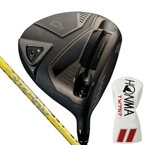 �{�ԃS���t�iHONMA�j TW757 TYPE-D PLUS 2 �h���C�o�[(1W ���t�g9�x)VIZARD for TW757 45