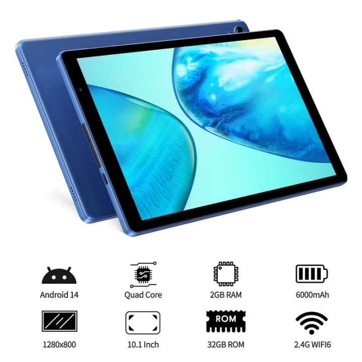 楽天市場】タブレット 10インチ Wi-Fiモデル 32GB ROM 1280*800 IPS 