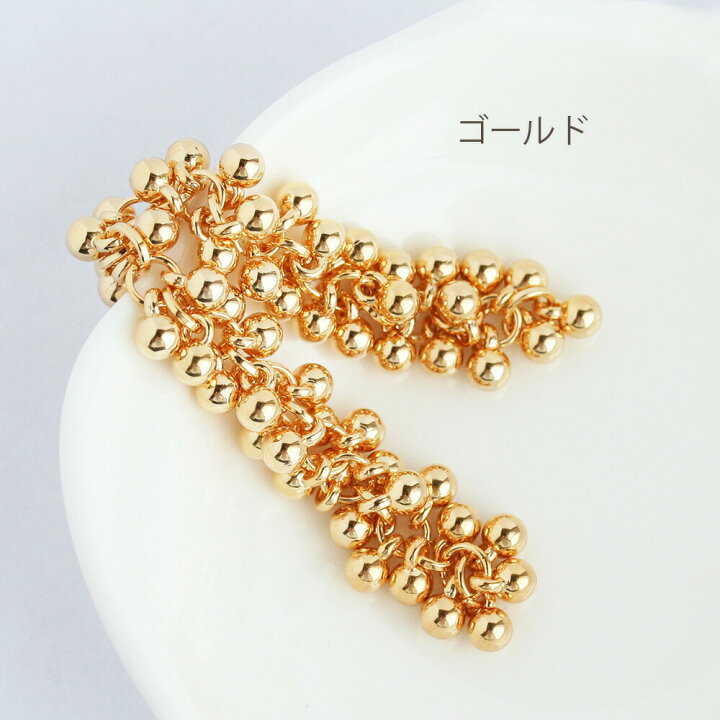 楽天市場】メタルボール3.8mmチェーン 10cm ゴールド シルバー 18K 