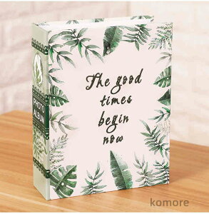 【送料無料】アルバム PPポケット 葉っぱ リーフ フォトブック 写真整理 100枚収納 大容量 写真 アルバム 2L判 フォトアルバム 2本セット