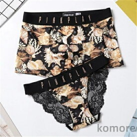 【送料無料】2点セット ギフト 記念日 バレンタイン インナーレー かわいい 恋人 カップル ペアルック おもしろ 下着 お揃い ップル