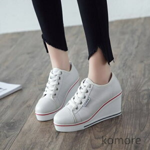 【送料無料】送料無料 衣装 仮装 歩きやすい フラットシューズ 痛くない 編み上げ レースアップ レディース靴 ダンス 大きいサイズ 26.5cm 原宿系 インヒール 厚底スニーカー 厚底 ー