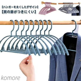 【送料無料】ハンガー 2タイプ選べる 滑り止め 広い肩対応 滑らない すべりにくい 落ちない 型崩れ防止 肩 省スペース アーチ型 跡がつかない ニット