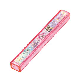 小森樹脂 名探偵プリキュア！ 透明箸箱16.5cm 箸箱 お箸入れ 箸ケース お箸 はし はしばこ 持ち運び 透明 プリキュアシリーズ かわいい キャラクター キッズ ジュニア 子供 女の子 保育園 幼稚園 学校 入園 入学 日本製