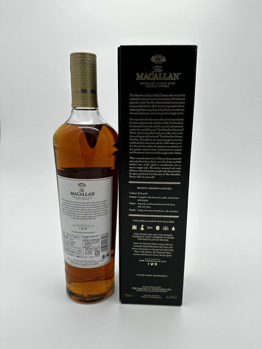 楽天市場】ザ・マッカラン12年 MACALLAN 12YEARS OLD SHERRY OAK CASK 