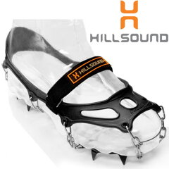 ヒルサウンドアイゼンhsoundTC(ブラック)トレイルクランポン【TrailCrampon】【軽アイゼン】【雪山ハイキング】【トレイルランニング】【男女兼用】【RCP】【マラソン201401_送料無料】