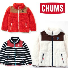 チャムスキッズフリースエルモジャケットCH24-1018キッズ/子供用フリースKid'sFleeceElmoJacket2018年秋冬新作