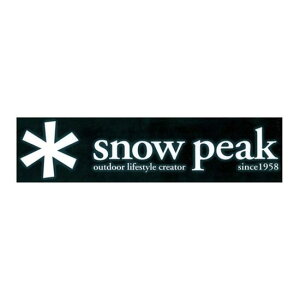 yS̃At^[T[rXzXm[s[N SXebJ[ AX^XNL NV-008 Snow Peak Logo Sticker AsteriskLy䂤pPbgsz