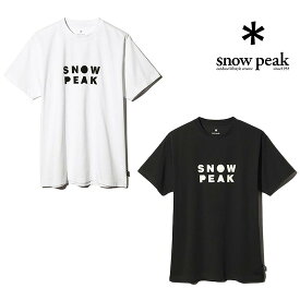 【割引クーポン配布中！6/11火1:59まで】スノーピーク SNOWPEAKER T-Shirt CAMPER TS-24SU003 ユニセックス/男女兼用 トップス 2024年春夏新作