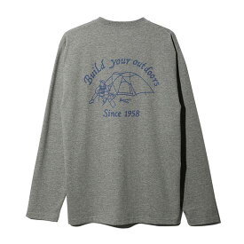 【割引クーポン配布中！6/11火1:59まで】スノーピーク Snow Peak Camping Club Long Sleeve T-Shirt TS-24SU006 ユニセックス/男女兼用 トップス 2024年春夏新作