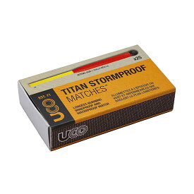 ユーコ タイタン ストームプルーフマッチ UCO24163 マッチ マッチ25本入 防風マッチ
