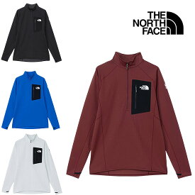 ザ・ノース・フェイス エクスペディションドライドットジップハイ NT12522 レディース/女性用 長袖Tシャツ EX DRY DOT ZIPHIGH 2025年春夏新作