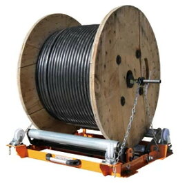 育良精機 ケーブルドラム つば受け式回転台 シーソードラム ISK-SD800【法人様限定】【代引不可】