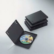 【代引不可】【エレコム】【ELECOM】DVDトールケース CCD-DVD02BK