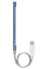 【即日出荷】グリーンハウス USB 10LEDライト フレキシブルタイプ ブルー GH-LED10FLB