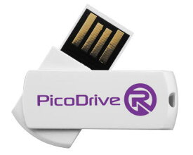 グリーンハウス 回転式キャップを採用したUSBメモリー PicoDrive R 16GB GH-UFD16GRM