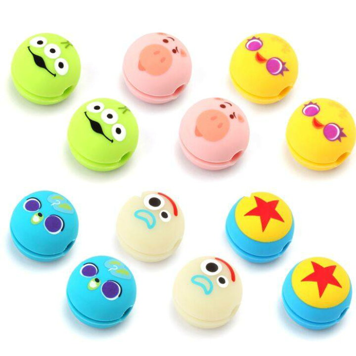 楽天市場 ケーブルホルダー トイ ストーリー ケーブル固定 ケーブル ホルダー Toy Story Disney Pixer エイリアン ハム ダッキー バニー フォーキー ピクサーボール Pga Pg Dch7 やるcan