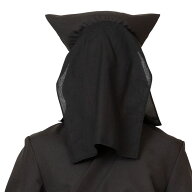 【即日出荷】黒子頭巾 黒子 頭巾 コスプレ 仮装 変装 くろこ かぶりもの ずきん 黒色 コスプレ小物 コス…