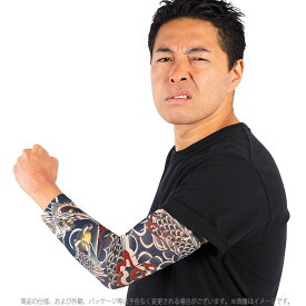 宴会の達人 タトゥースリーブ 龍 TATTOO アームカバー パーティーグッズ ジョークグッズ 宴会 仮装 変装 コスプレ おもしろ 宴会芸 クリアストーン 4560320891352