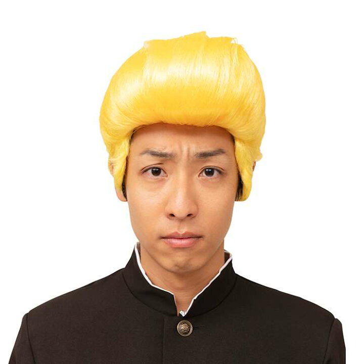 楽天市場】カツランド つっぱりリーゼント ゴールド かつら ウィッグ 仮装 変装 不良 ヤンキー リーゼントヘア コスプレグッズ パーティーグッズ 小道具 クリアストーン 4560320890850 : やるCAN 楽天市場】カツランド つっぱりリーゼント ゴールド かつら ウィッグ 仮装 変装 不良 ヤンキー リーゼントヘア コスプレグッズ パーティーグッズ 小道具 クリアストーン 4560320890850 : やるCAN