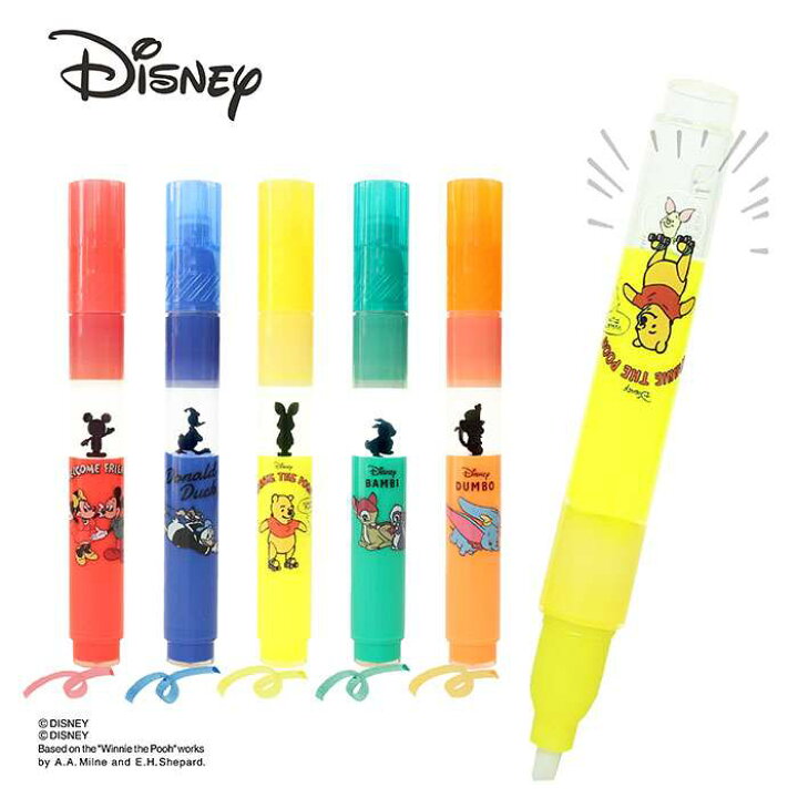 楽天市場 フローティングハイライター ディズニーキャラクター Disney 蛍光ペン 蛍光マーカー 蛍光 文具 ペン マーカー 筆記具 ネオンカラー 文房具 かわいい エポックケミカル 7 0550 やるcan