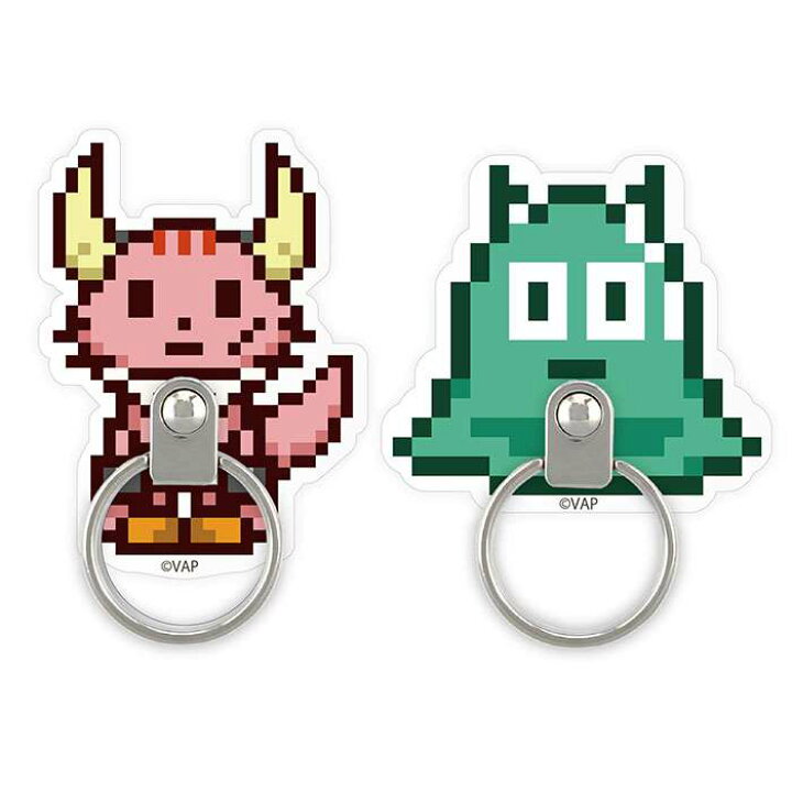 楽天市場 スマホリング スマートフォンリング ポンコツクエスト マルチリング バンカーリング 落下防止 グルマンディーズ Pq 01 やるcan