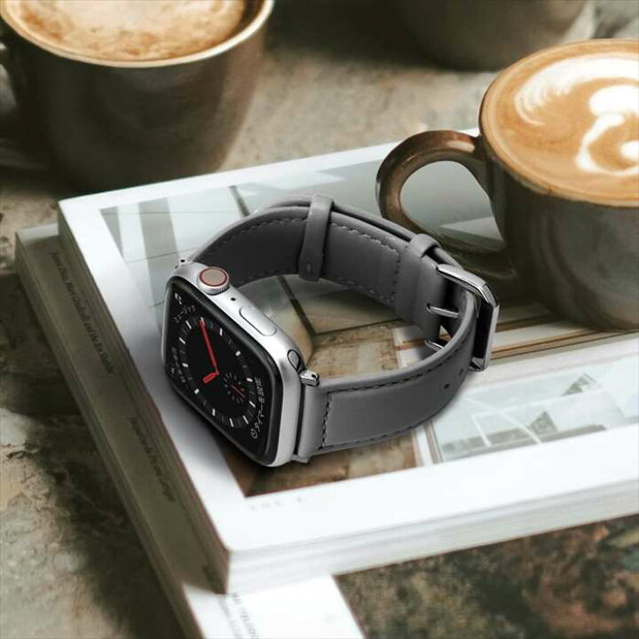 楽天市場】Apple Watch 用 アップルウォッチ PUレザーバンド(49mm/45mm 