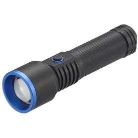 LEDアルミ懐中ライト（250 lm High時/単3形×1本・2本使用/保護等級 IPX4） OHM LHA-P25A5