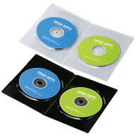 【代引不可】スリムDVDトールケース 2枚収納 10枚セット インデックスカード付属 Blu-ray DVD CD メディ…