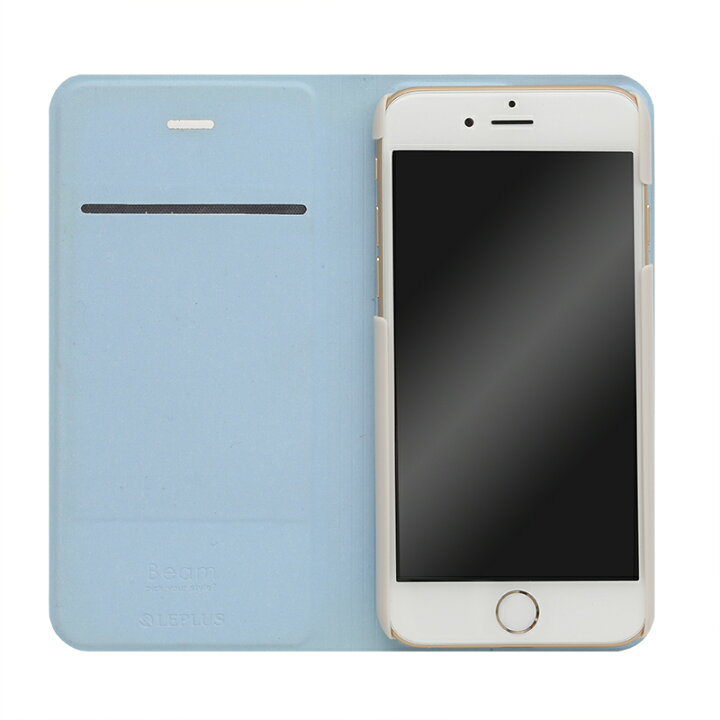 楽天市場 Iphone 6s 6 アイフォン シックスエス シックス用ケース カバー Beam デザインpuレザーカバー ブルー Leplus Lp I6sdlbmbl やるcan