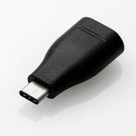 【代引不可】スマートフォン用USB変換アダプタ USB(Aメス)-USB(Cオス) ブラック エレコム MPA-AFCMADBK