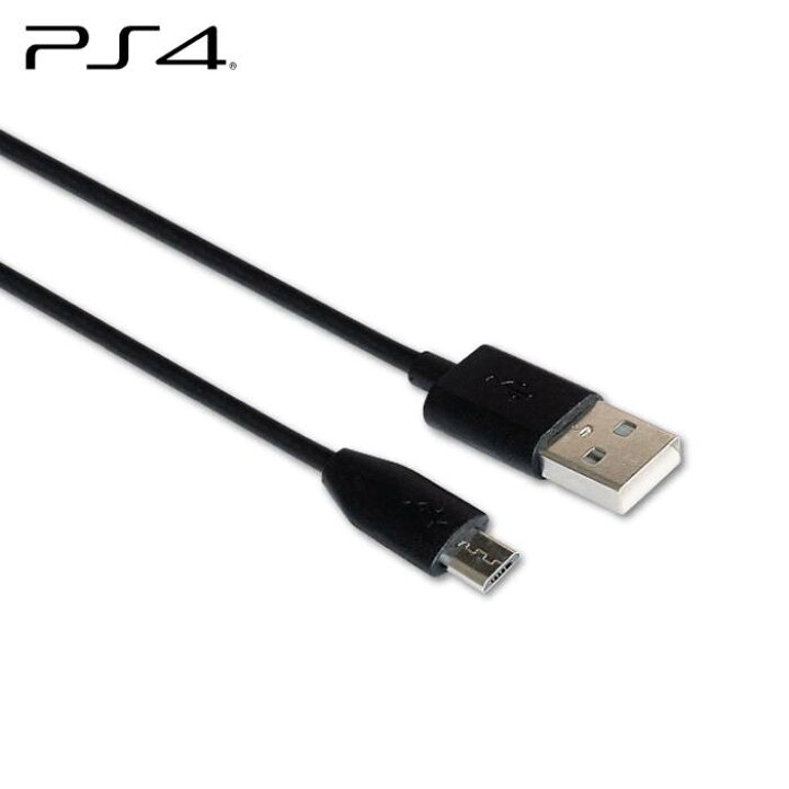PS4 コントローラー　充電　USBケーブル