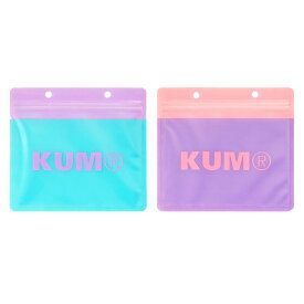 【即日出荷】KUM ジッパーバッグS クム ケース バッグ 小物入れ 小物収納 パステルカラーのステーショナリーシリーズ レイメイ藤井 KM231