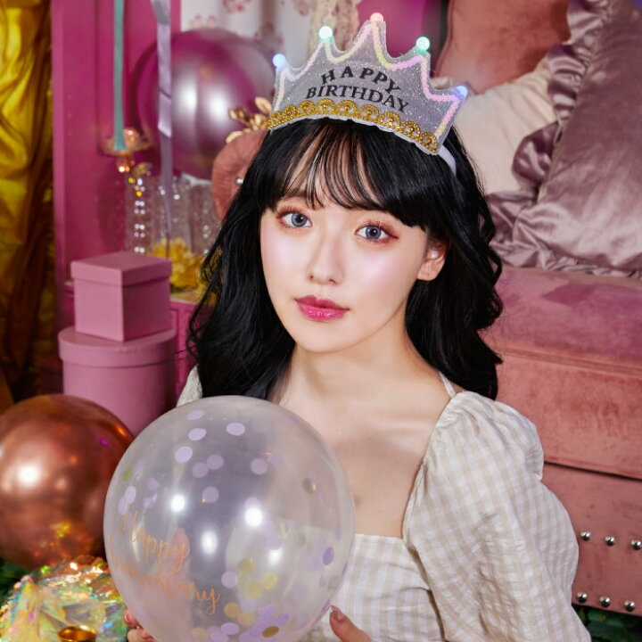 SALE/10%OFF お誕生日カチューシャ ティアラ ハッピーバースデー 韓国 ヘアバンド お誕生日カチューシャ ティアラ ハッピーバースデー 韓国