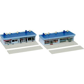 Nゲージ タウンショップ1 ブルー 鉄道模型 建造物 ストラクチャー ジオタウン カトー KATO 23-408B