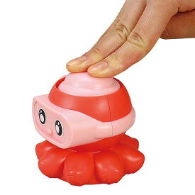プッシュダッシュオクトパス 玩具 おもちゃ 子供 園児 屋内 知育 ボタンを押すと走る アーテック 11962