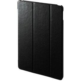 【代引不可】iPad 10.2インチ　ソフトレザーケース　ブラック サンワサプライ PDA-IPAD1607BK