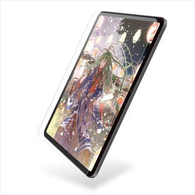 【代引不可】13インチ iPad Pro ( M4 ) 2024年 用 フィルム ペーパーライク 着脱式 上質紙 紙のような描き心地 アンチグレア ブルーライトカット 指紋防止 反射防止 マット エレコム TB-A24PLFLNSPL