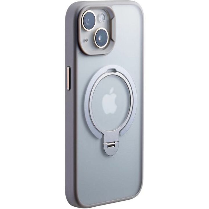 楽天市場】iPhone 15/14/13 IJOY マグスタプラスケース グレー 